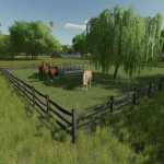 horse pasture v1.0.1 fs22 1