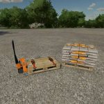 hot pallet truck v1.0.1 fs22 2