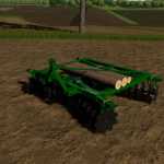 hydraulic harrow mf 32 disks v1.0 fs22 1