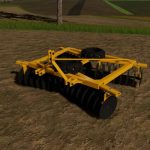 hydraulic harrow mf 32 disks v1.0 fs22 3