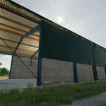 indoor silage shed v1.0 fs22 1