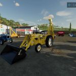 international harvester 340 utility backhoe fs22 6