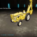 international harvester 340 utility backhoe fs22 8