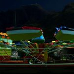 invader fairground carousel v1.0 fs22 2