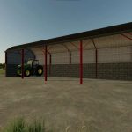 irish round shed v1.1 fs22 2