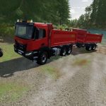 iveco x way 6x6 meiller kipper v1.0 fs22 3