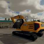 jcb 220x excavator v1.0 fs22 1