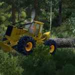 jd 540giii cable skidder 28yellow 90 s style 29 v1.0 fs22 1