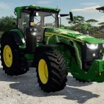 jd 8r series agritechnica v1.0 fs22 2