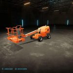 jlg 400s telescopic lift v1.0 fs22 2