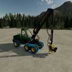 john deere 1070d v1.0 fs22 1