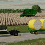 john deere 1275 bale wagons v1.0 fs22 4