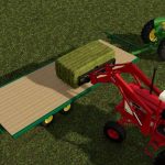 john deere 1275 bale wagons v1.0 fs22 6