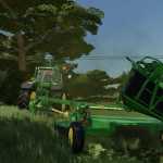 john deere 1365 mower v1.0 fs22 1