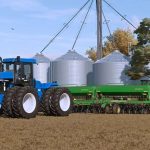 john deere 1590 and tandem v2.0 fs22 2