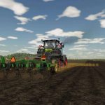 john deere 2100 in line 7 shank ripper v1.0.0.2 fs22 2