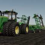 john deere 3 section cultivator v1.0 fs22 1