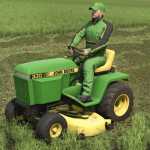 john deere 330 lawn mower v1.0 fs22 1