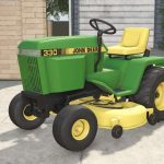 john deere 330 lawn mower v1.0 fs22 2