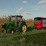 john deere 3955 trailed forager v1.0 fs22 2