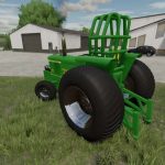 john deere 4020 pulling tractor v1.0 fs22 1