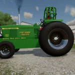 john deere 4020 pulling tractor v1.0 fs22 3