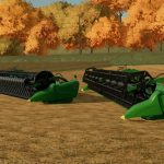 john deere 600fd and 700fd pack v1.0 fs22 2