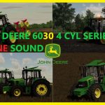 john deere 6030 4cyl sounds prefab v1.0 fs22 2