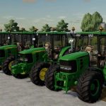 john deere 6030 a premium 4cyl series v1.0 fs22 2