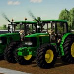 john deere 6030 premium 6cyl series v1.0 fs22 2