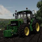 john deere 6030 series 4 cylinders v1.0 fs22 5