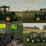 john deere 6030 series 4 cylinders v1.0.1.1 fs22 1