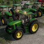 john deere 6030 series 6cyl v1.0.0.1 fs22 1