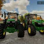 john deere 6090 6140m v1.0 fs22 1