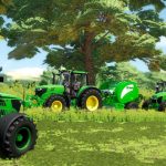 john deere 6090 6140m v2.1 fs22 6