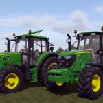 john deere 6110m series v1.0.0.1 fs22 2