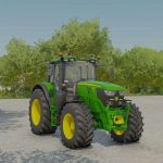 john deere 6155m edited v1.0 fs22 2