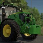 john deere 6170m v1.0 fs22 6