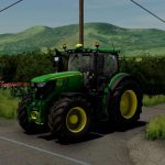 john deere 6215r real sounds v1.0 fs22 2