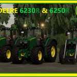 john deere 6230r a 6250r pack gopro sounds v1.0 fs22 1