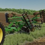 john deere 630 disk cultivator v1.0 fs22 2