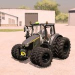 john deere 6m black edition v1.0 fs22 2