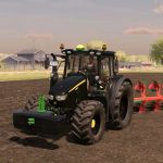 john deere 6m black edition v1.0 fs22 3