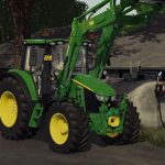 john deere 6m maxmodding v1.0 fs22 2