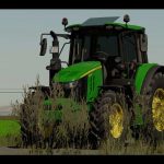 john deere 6m series v1.1 fs22 2