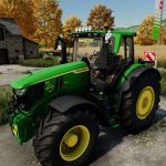 john deere 6r custom v1.0 fs22 5