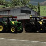 john deere 6r edited v3.0 fs22 3