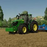 john deere 6r extra large frame v1.0 fs22 2