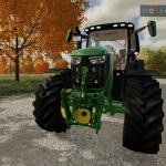 john deere 6r gen2 by lugge v1.0 fs22 6