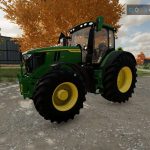 john deere 6r gen2 by lugge v1.0 fs22 9